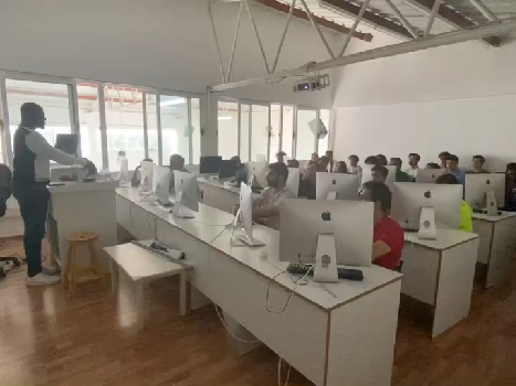 Teaching session, classroom view