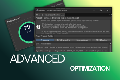Optimization Kit Pro — Unity performance toolkit